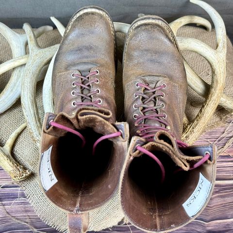 Nicks MTO in Horween Tan Waxed Flesh