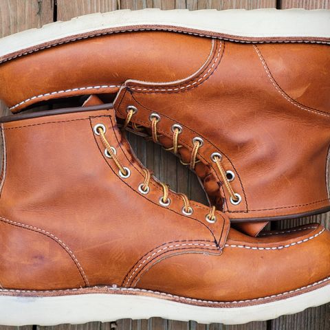 View photo of Red Wing 6-Inch Classic Moc in S.B. Foot Oro Legacy