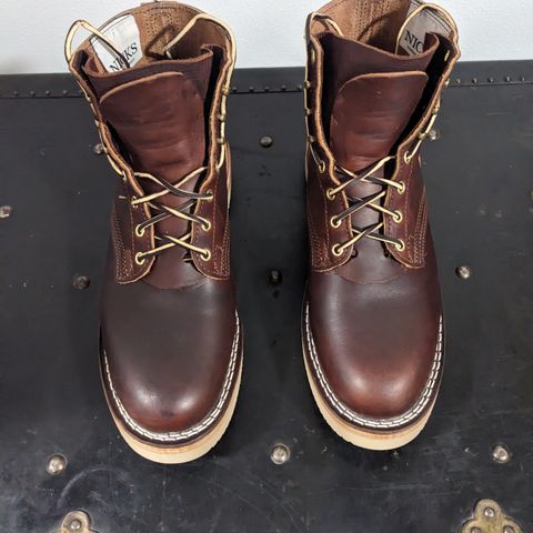 Nicks Free Range in Wickett & Craig Buck Brown Double Stuffed