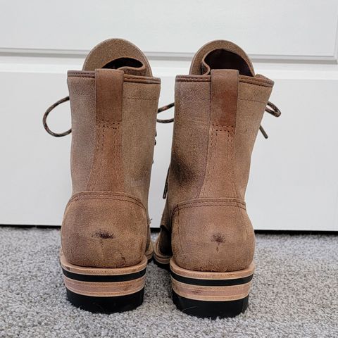 Wesco Hendrik in Horween Natural Chromexcel Horsehide Roughout