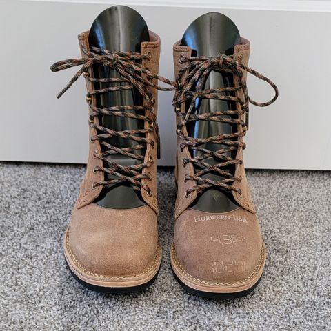 Wesco Hendrik in Horween Natural Chromexcel Horsehide Roughout
