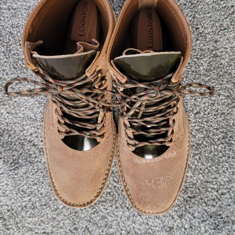 Wesco Hendrik in Horween Natural Chromexcel Horsehide Roughout