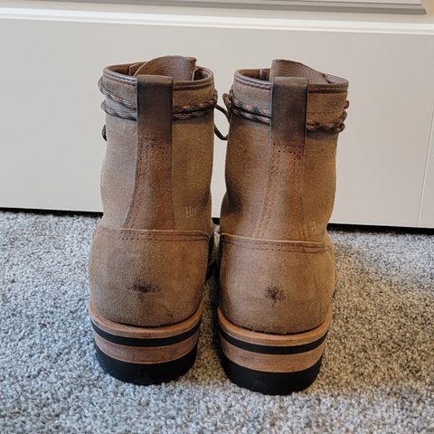 Wesco Hendrik in Horween Natural Chromexcel Horsehide Roughout