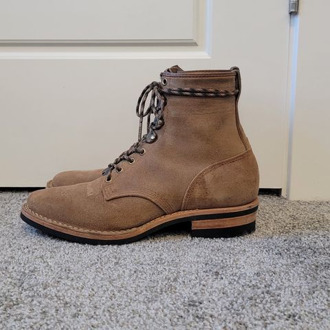 Wesco Hendrik in Horween Natural Chromexcel Horsehide Roughout