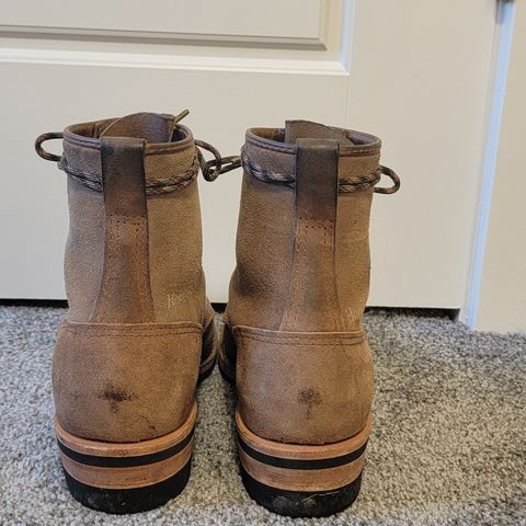 Wesco Hendrik in Horween Natural Chromexcel Horsehide Roughout