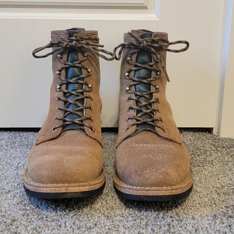 Wesco Hendrik in Horween Natural Chromexcel Horsehide Roughout