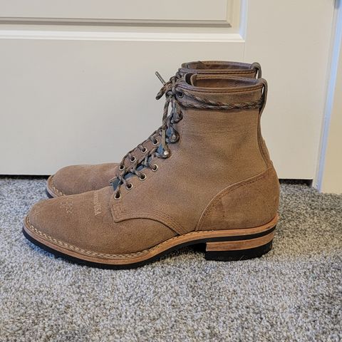 Wesco Hendrik in Horween Natural Chromexcel Horsehide Roughout