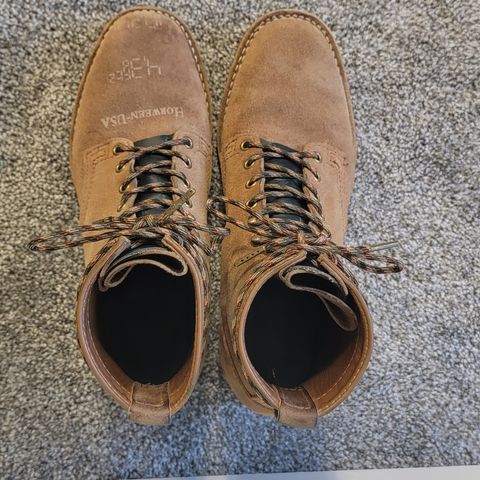 Wesco Hendrik in Horween Natural Chromexcel Horsehide Roughout