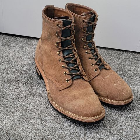 Wesco Hendrik in Horween Natural Chromexcel Horsehide Roughout
