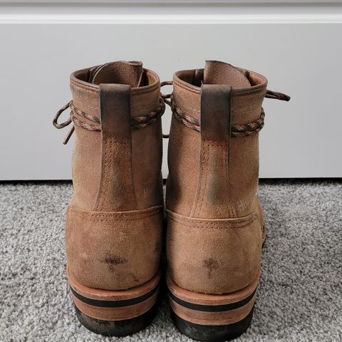 Wesco Hendrik in Horween Natural Chromexcel Horsehide Roughout