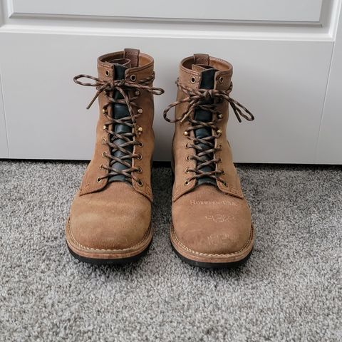 Wesco Hendrik in Horween Natural Chromexcel Horsehide Roughout