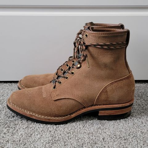 Wesco Hendrik in Horween Natural Chromexcel Horsehide Roughout