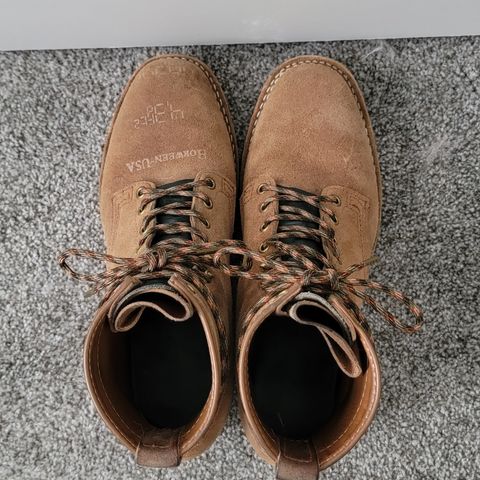 Wesco Hendrik in Horween Natural Chromexcel Horsehide Roughout