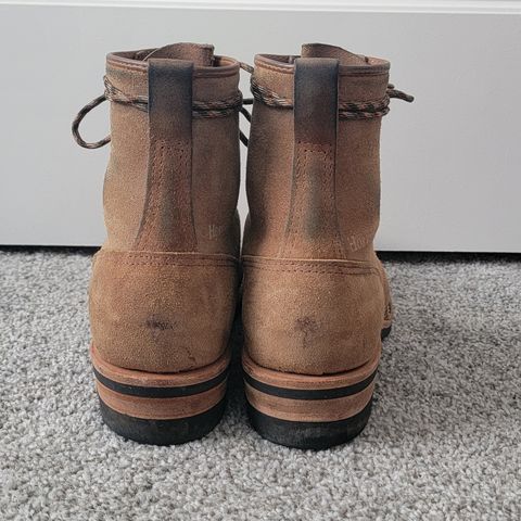Wesco Hendrik in Horween Natural Chromexcel Horsehide Roughout