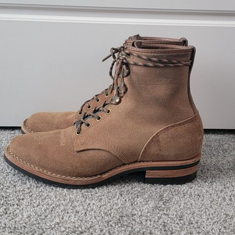 Wesco Hendrik in Horween Natural Chromexcel Horsehide Roughout