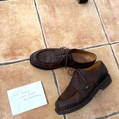 Paraboot Chambord in Nubuck Gringo
