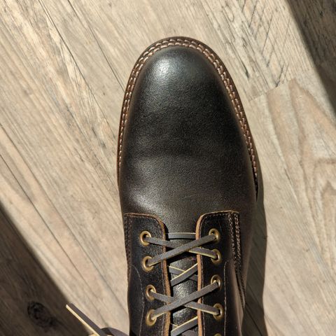 Parkhurst The Allen in Horween Brown Waxed Flesh
