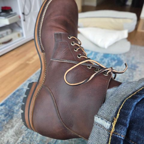 Viberg Service Boot in Horween Brown Kudu Chromexcel