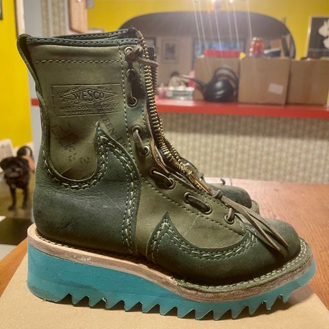 Wesco Phoenix in Horween Black Shell Cordovan
