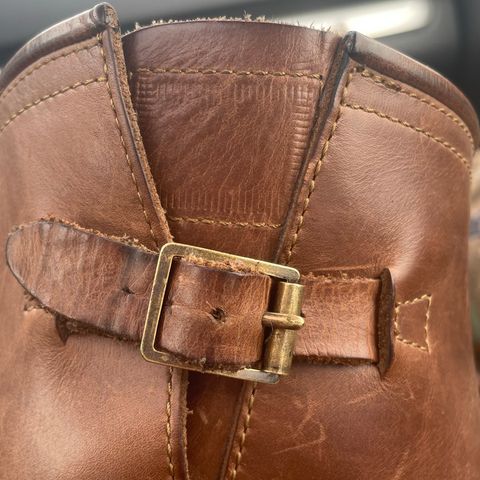 John Lofgren Wabash Engineer Boots in Natural