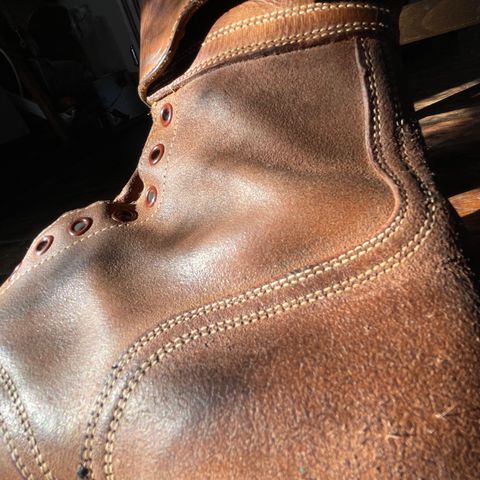 Search result thumbnail of Boston Shoe Co. M-1943 "Double Buckle" Service Boots in Combination Tan