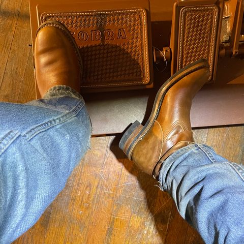 Wesco Boss Engineer Boot in Seidel British Tan Domain
