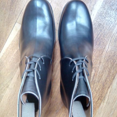 Clinch George Boots in Black French Kip Emboss