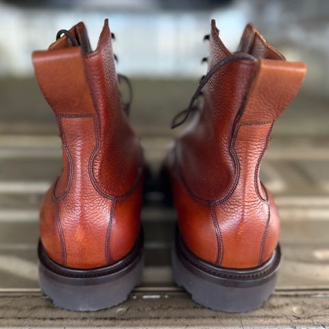 Edward Green Galway in Rosewood Country Calf