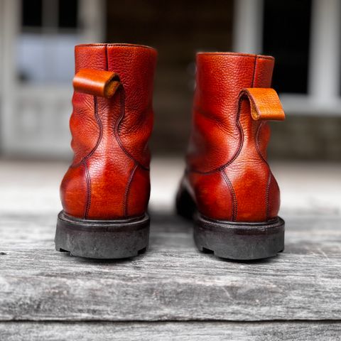 Edward Green Galway in Rosewood Country Calf