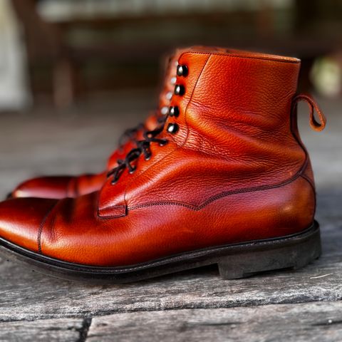 View photo of Edward Green Galway in Rosewood Country Calf