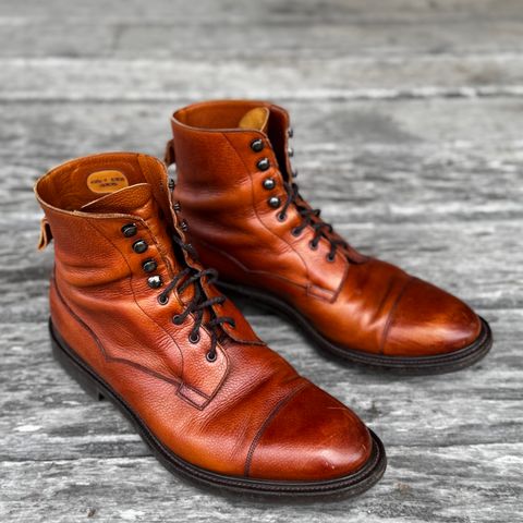 View photo of Edward Green Galway in Rosewood Country Calf