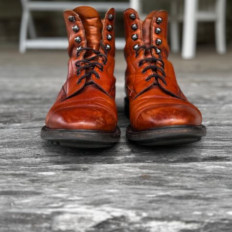 View photo of Edward Green Galway in Rosewood Country Calf