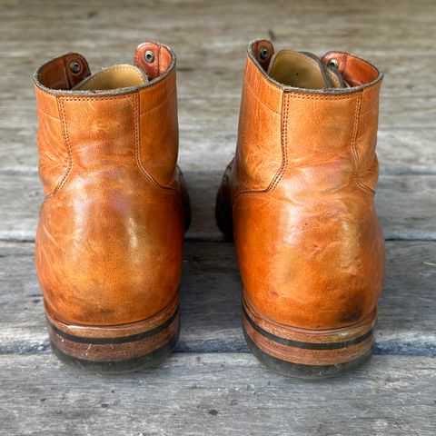 View photo of Viberg Service Boot in Horween Natural Dublin