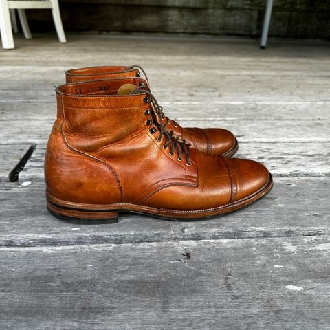 View photo of Viberg Service Boot in Horween Natural Dublin