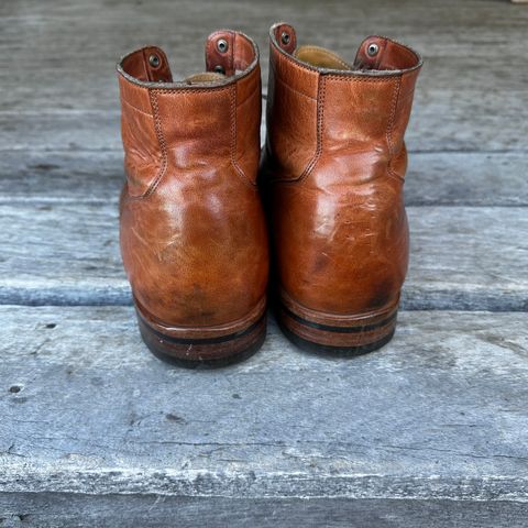 View photo of Viberg Service Boot in Horween Natural Dublin