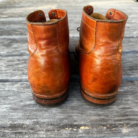 View photo of Viberg Service Boot in Horween Natural Dublin