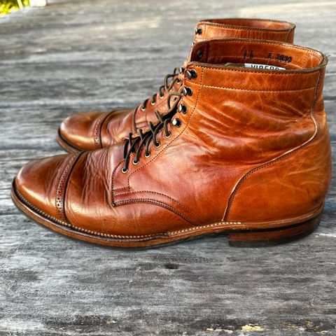 View photo of Viberg Service Boot in Horween Natural Dublin