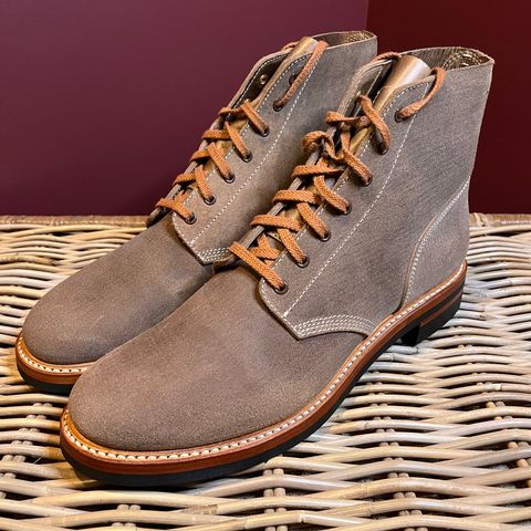 John Lofgren M-43 Service Shoes in Horween Natural Chromexcel Roughout