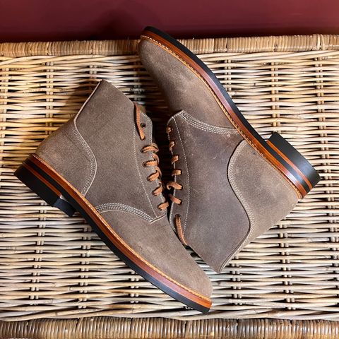 John Lofgren M-43 Service Shoes in Horween Natural Chromexcel Roughout