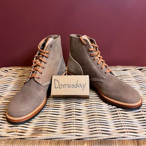 John Lofgren M-43 Service Shoes in Horween Natural Chromexcel Roughout