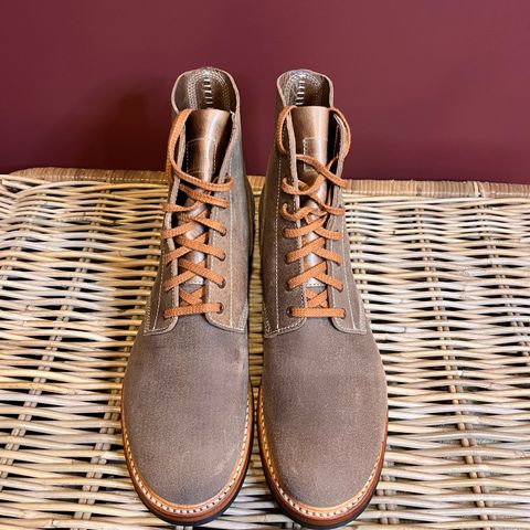 John Lofgren M-43 Service Shoes in Horween Natural Chromexcel Roughout