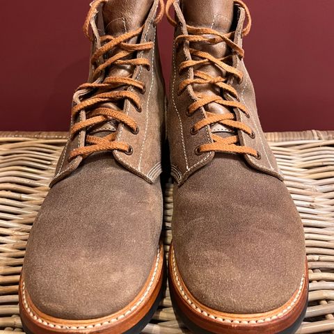 John Lofgren M-43 Service Shoes in Horween Natural Chromexcel Roughout