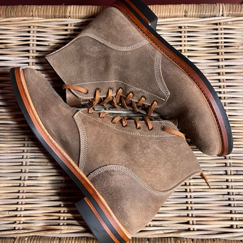 John Lofgren M-43 Service Shoes in Horween Natural Chromexcel Roughout