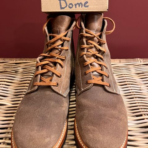 John Lofgren M-43 Service Shoes in Horween Natural Chromexcel Roughout