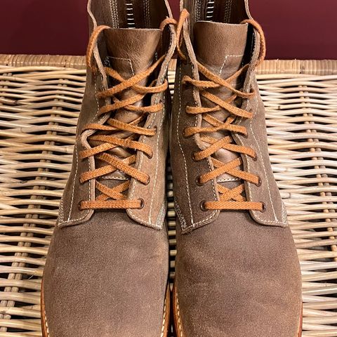 John Lofgren M-43 Service Shoes in Horween Natural Chromexcel Roughout