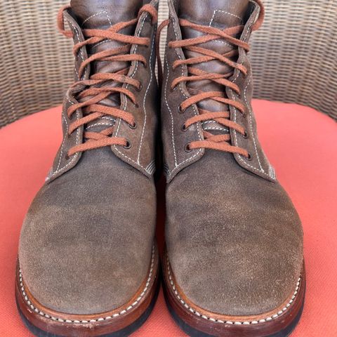 John Lofgren M-43 Service Shoes in Horween Natural Chromexcel Roughout