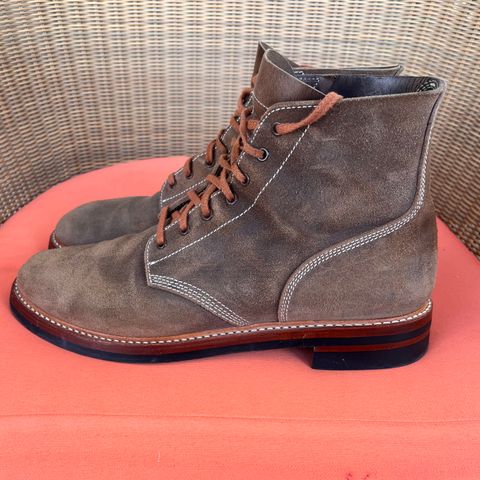 John Lofgren M-43 Service Shoes in Horween Natural Chromexcel Roughout