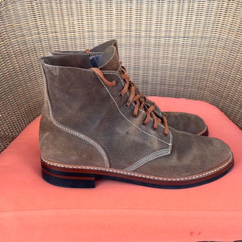 John Lofgren M-43 Service Shoes in Horween Natural Chromexcel Roughout
