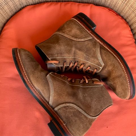 John Lofgren M-43 Service Shoes in Horween Natural Chromexcel Roughout