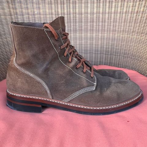 John Lofgren M-43 Service Shoes in Horween Natural Chromexcel Roughout